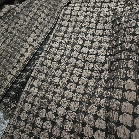 IC ConnieK Open Blazer VTG SzSm Oversized Lightweight Artsy Lagenlook Boho Glam - Picture 7 of 16